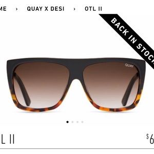 QUAY X DESI SUNGLASSES